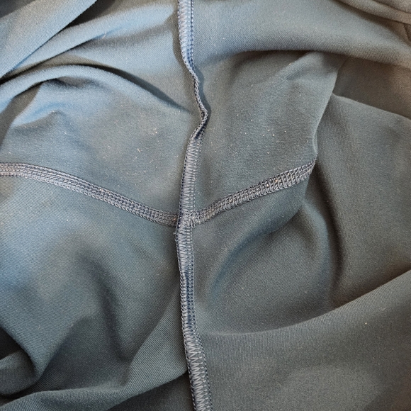 Duluth Trading Co Active Pants Womens Size XL x 31 Blue Side Zip Pocket - Picture 9 of 12